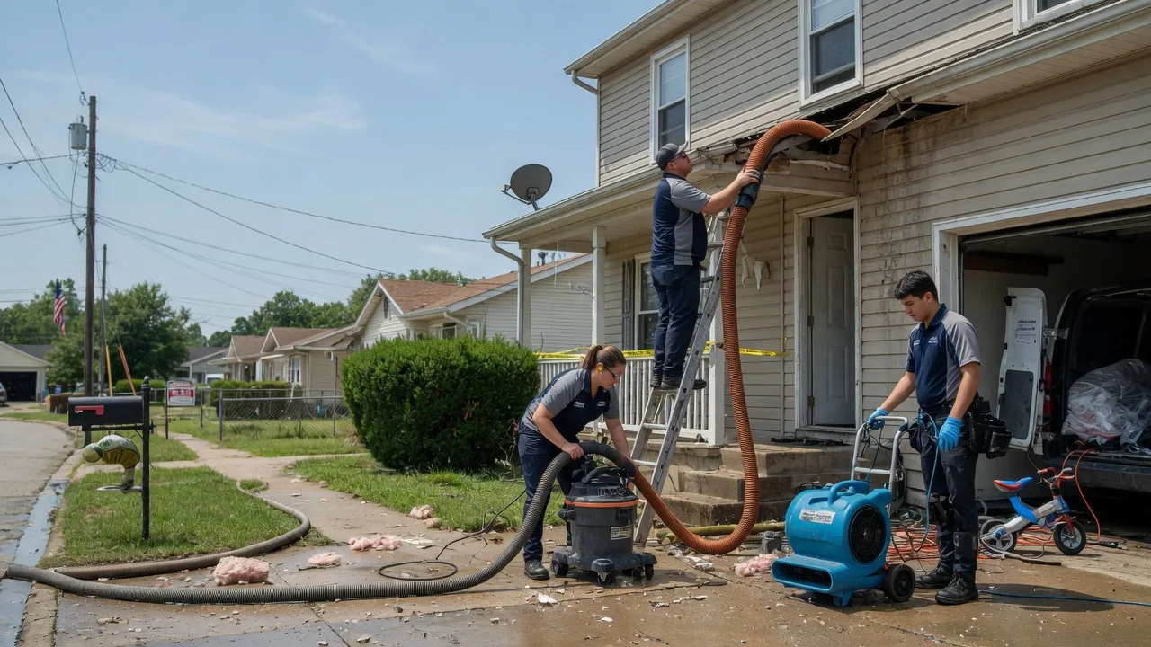 Water Damage Restoration in Thebes, IL near me